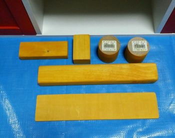 ままごとキッチンの蛇口作りの材料
