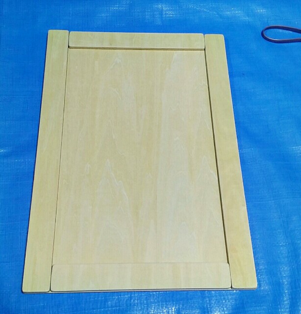 ベニヤ板で扉作り