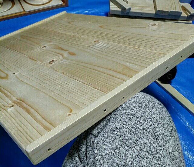 板張り扉をDIY