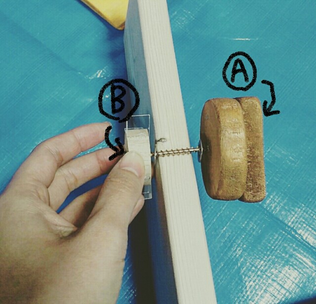 ままごとキッチンのつまみスイッチをDIY