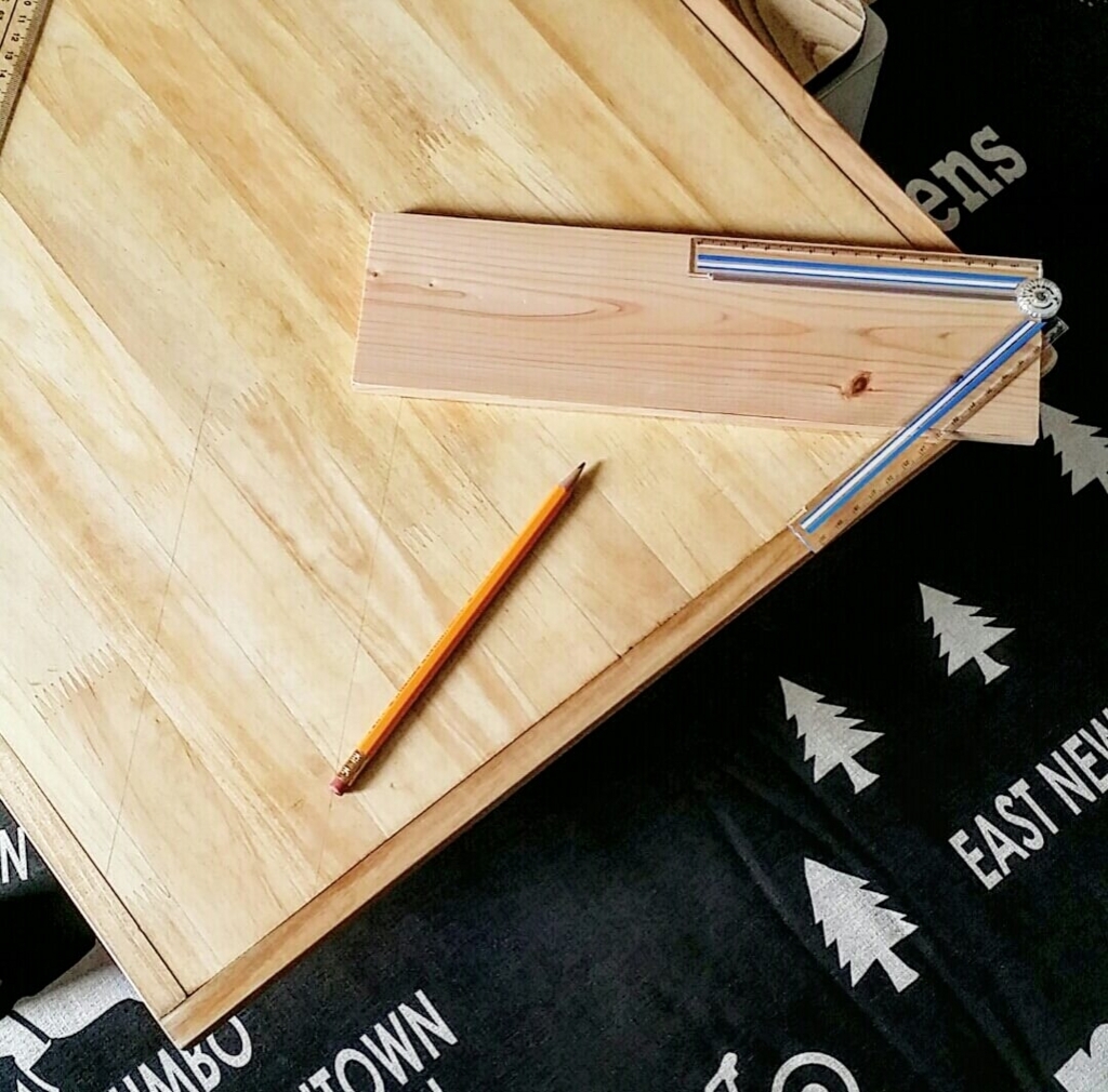 ヘリンボーン柄を作る