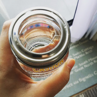 水耕栽培の瓶